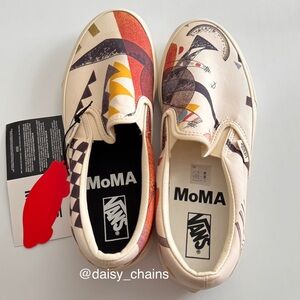 Vans x MoMA Kandinsky Print Classic Slip-On Sneakers